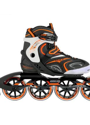 Роликові ковзани nils extreme na1060s size 39 black/orange