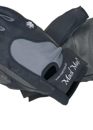 Рукавички для фітнесу madmax mfg-820 mti82 black/cool grey s
