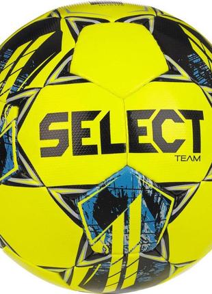 М'яч футбольний select team fifa v23 жовто-синій у