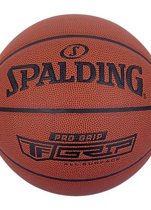 М'яч баскетбольний spalding pro grip помаранчевий уні 7 арт76874z