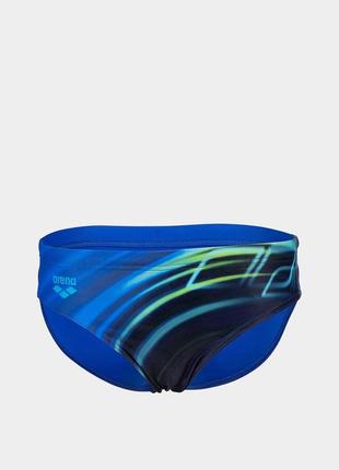 Плавки-сліпи для хлопців arena shading jr swim briefs блакитни...