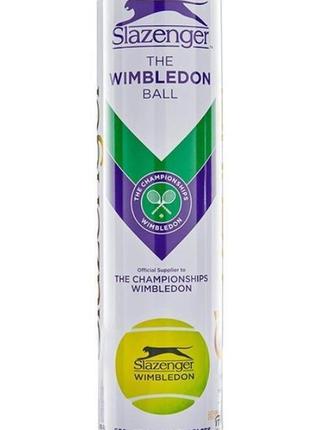 М'ячі для тенісу slazenger wimbledon ultra-vis + h