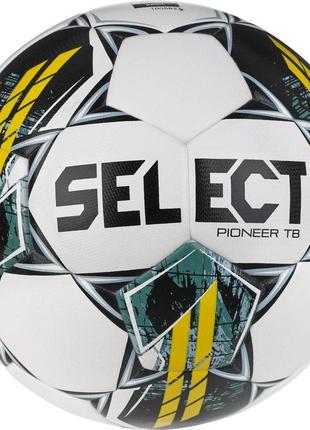 М'яч футбольний select pioneer tb fifa v23 біло-жо