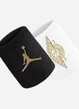 Напульсник nike jordan jumpman x wings wristbands 2 pk білий, ...