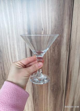 Набор бокалов для мартини 6 штук 190мл d=11см, h=14см стекло