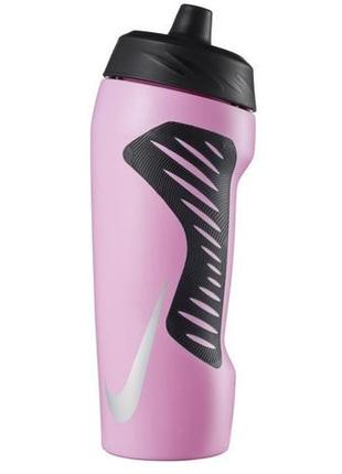Пляшка nike hyperfuel bottle 18 oz рожевий, чорний уні 532 мл