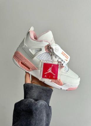 Nike air jordan 4 👕 retro “pink oreo”  premium