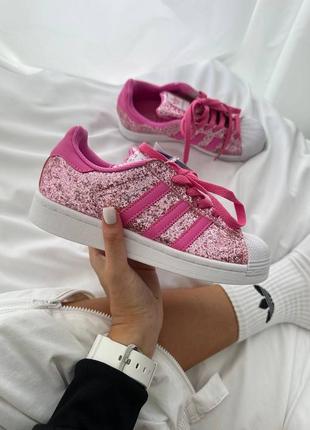 Adidas superstar “barbie pink”
