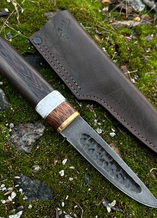 Ручной работы нож "Якут-555" сталь х12ф1