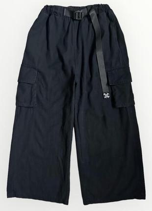 Укороченные брюки карго, капри с карманами f.y.