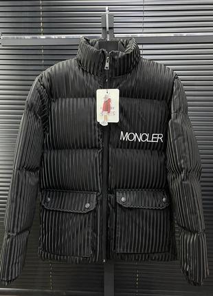 Куртка зимняя Moncler черная мужская