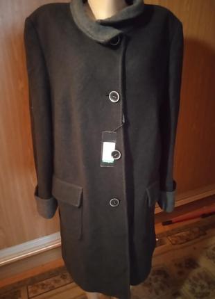 Супервое,новое, шерстяное пальто большой размер basler
