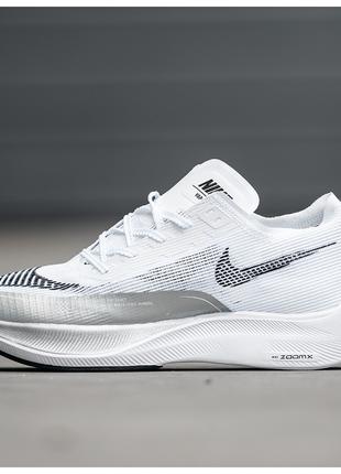 Мужские кроссовки Nike Air ZoomX Vaporfly Next% 2 White Black,...