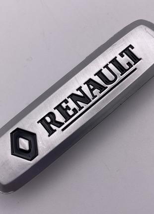 Шильдик на авто коврик Renault рено