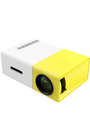 Портативный проектор YG-300 для дома и офиса HD Led с динамико...