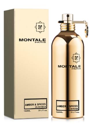 MONTALE AMBER & SPICES EDP 100 ml spray