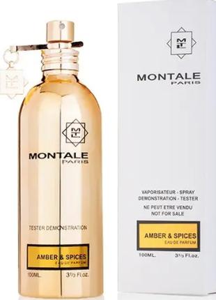 MONTALE AMBER & SPICES EDP TESTER 100 ml spray