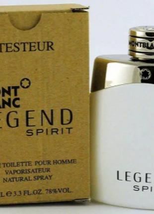 MONT BLANC LEGEND SPIRIT Туалетная вода (тестер с крышкой) 100 мл