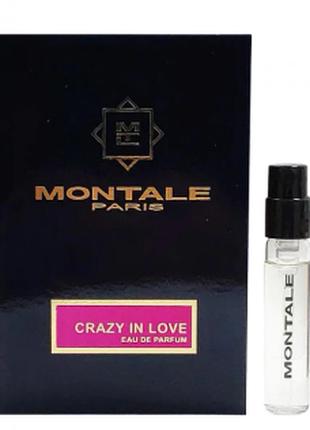MONTALE CRAZY IN LOVE парфюмированная вода (мини-спрей) 2мл
