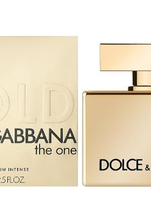 DOLCE & GABBANA THE ONE GOLD INTENSE Парфюмированная вода (тес...