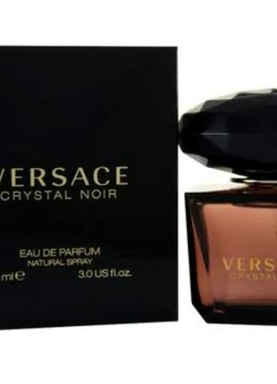 VERSACE CRYSTAL NOIR EDP TESTER 90 мл спрей c крышкой