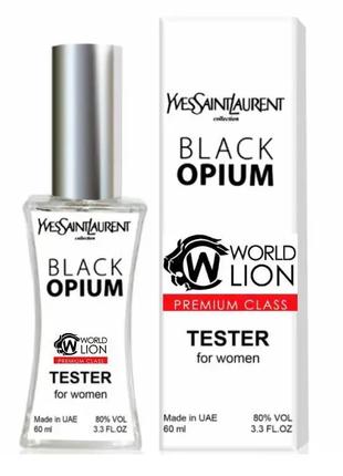 Тестер Premium Class женский Yves Saint Laurent Black Opium, 6...