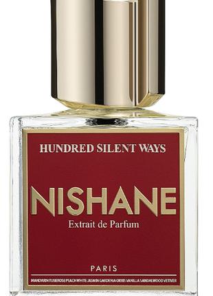 NISHANE HUNDRED SILENT WAYS EXTRAIT DE PARFUM TESTER 50 ml spr...
