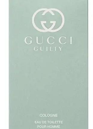 GUCCI GUILTY COLOGNE POUR HOMME Туалетная вода (тестер с крышк...