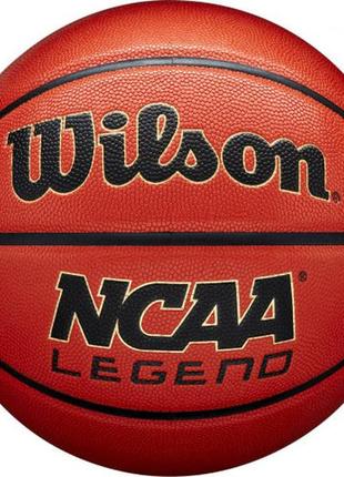 М'яч баскетбольний wilson ncaa legend bskt orange/black size 7