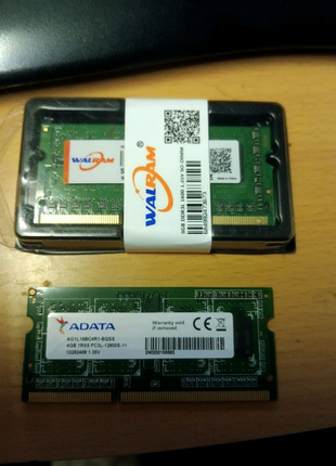 Память для ноутбука ADATA DDR3L на 4 Гб