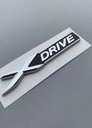 3D значок на багажник автомобиля, наклейка Xdrive , значок с л...