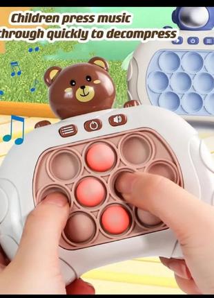 Интерактивная детская игрушка электронная pop it антистресс