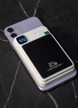 Повербанк магнитный для айфона Fast 10 000 mAh MagSafe 22.5W ВТ70