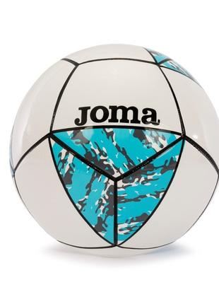 Мяч футбольный Joma CHALLENGE II бело-бирюзовый размер 5 40085...