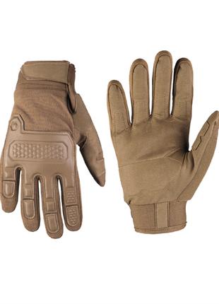 Рукавички / перчатки тактичні "Mil-Tec" Warrior Gloves - койот