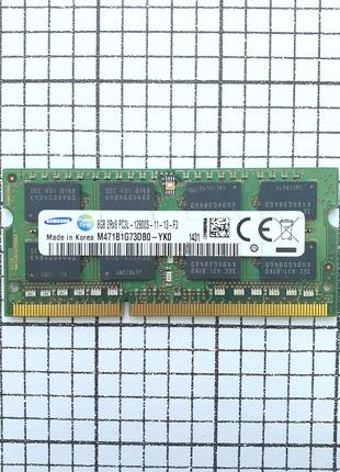 Оперативная память Samsung 8GB 2Rx8 PC3L-12800S DDR3 для ноутб...