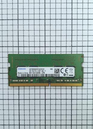 Оперативная память Samsung 4GB PC4-2133P DDR4 для ноутбука Б/У...