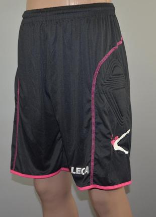 Мужские, спортивные шорты legea (m) защитные вставки