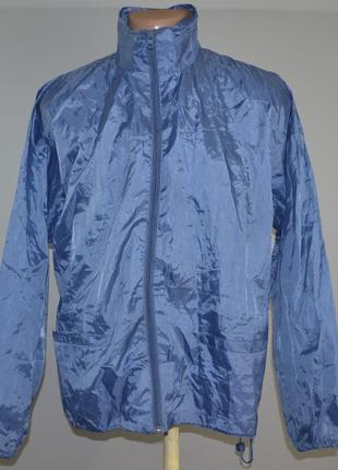 Куртка, ветровка, дождевик blue (l)