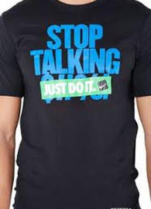 Футболка nike tee-stop talking (l)