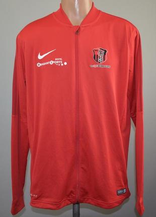 Nike dri-fit футбольная джерси, кофта fc rosmalen (xl)