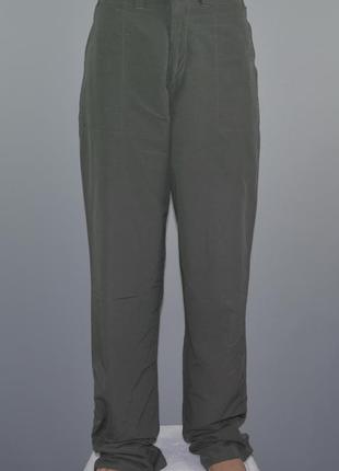 Mcneal khakis тёплые двухсторонние штаны (s) хаки\серый