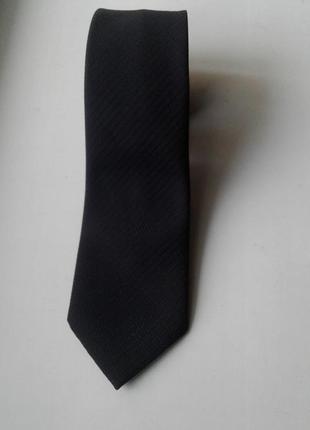 Черный фактурный мужской галстук st.michael® made in the u.k.