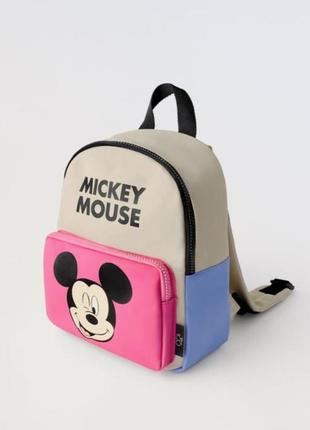 Разноцветный  рюкзак mickey mouse disney  zara