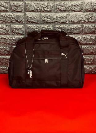 Дорожняя сумка puma чёрная спортивная сумка пума