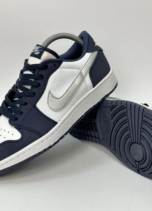 Кроссовки nike sb air jordan 1 low, navy