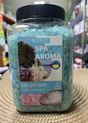 Натуральна сіль озера Сиваш для ванн Bioton Cosmetics Sea Salt...