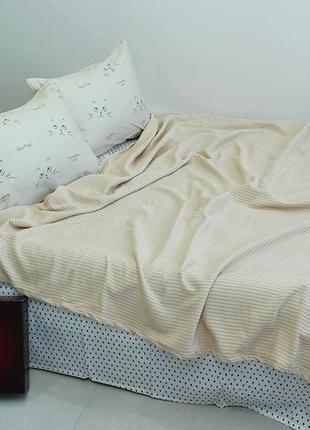 Летний набор постельного белья "пике" 100% хлопок