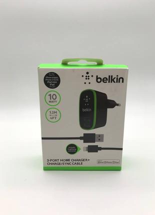 СЗП BELKIN 2USB + iPhone (2 в 1) 10 W