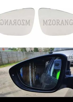 Дзеркальні вкладиші в бокові дзеркала VW CC Passat B7..СС Jetta 6